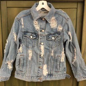 Topshop MOTO Denim Jacket